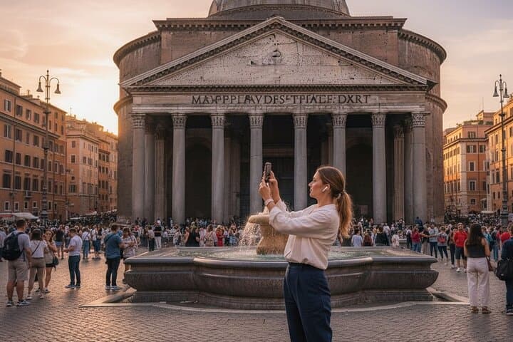 Rome and Italy Self Guided AI audio tours for 7 days