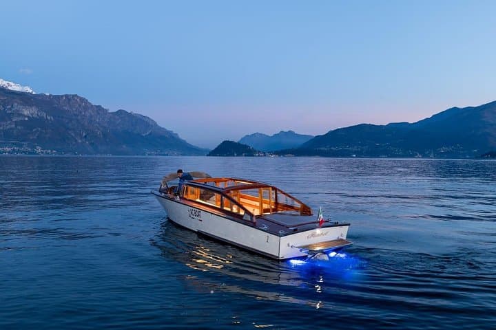 1h Private Boat Tour DA Menaggio on Lake Como