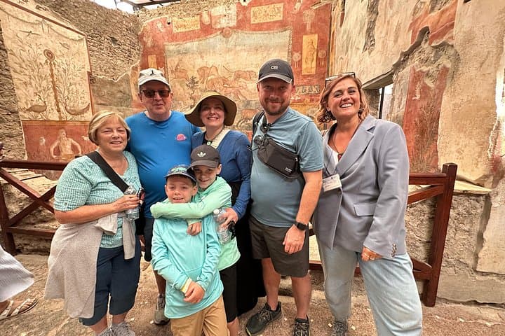 In one of the most beautiful houses of Pompeii