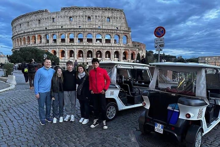 Rome After Dark by Golf Cart: Trevi Skip the Line Gelato & Supplì