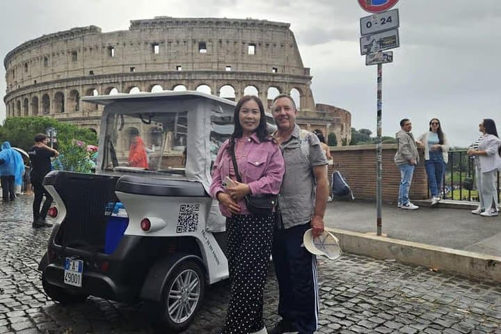 Rome: VIP Golf Cart, Trevi Skip-the-Line, Gelato & Supplì