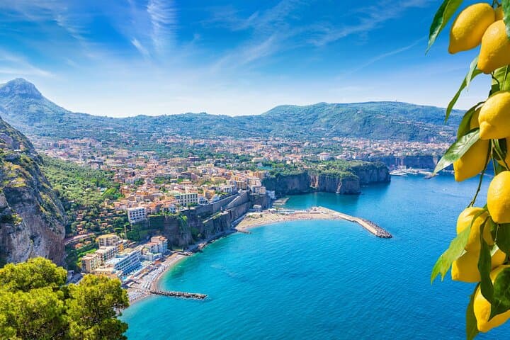 From Rome: Best of Pompeii Guided Tour and Sorrento Day Trip