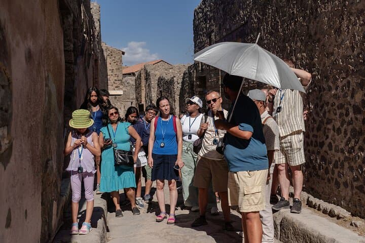 From Salerno Pompeii Shore Excursion for Cruisers with Guide