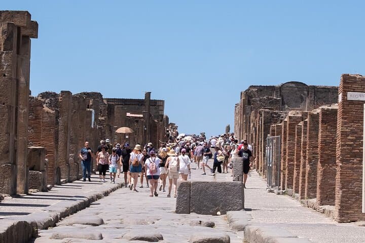 Pompeii Day Trip from Rome Guided Tour with Entry Included