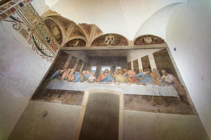 Last Supper English Guided Tour Ticket and Guidebook