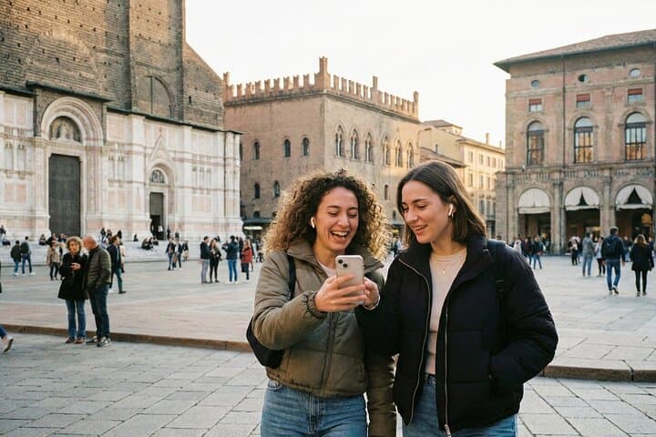 7 days Self Guided AI Audio Tours to Bologna and all Italy
