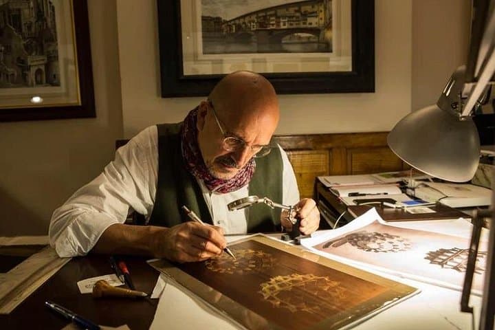 Etching Workshop Experience with Local Craftsman in Florence