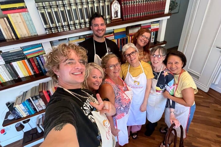 Selfie with guests