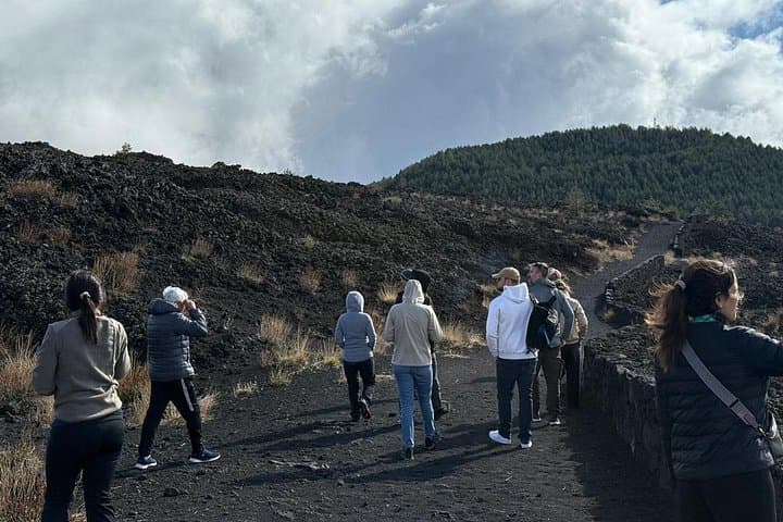 Catania: Morning Jeep Tour of Mount Etna and Lava Flow Caves