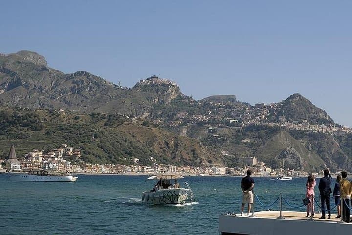 Giardini Naxos, Taormina and Castelmola-White Lotus-From Catania