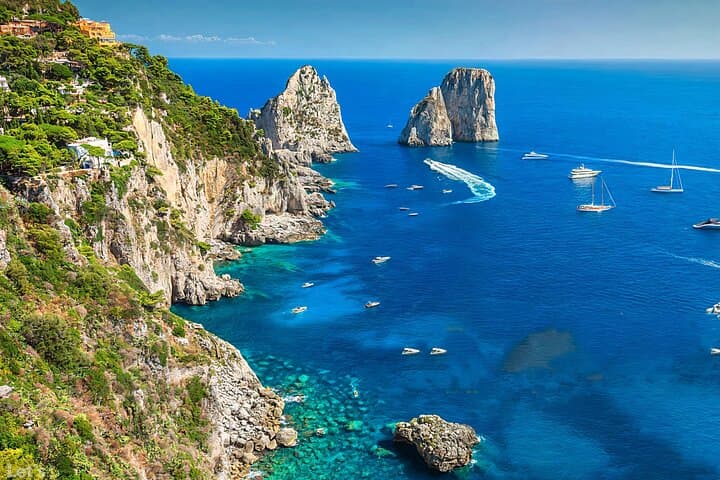 Capri, Amalfi Coast and Sorrento Small-Group Tour from Naples