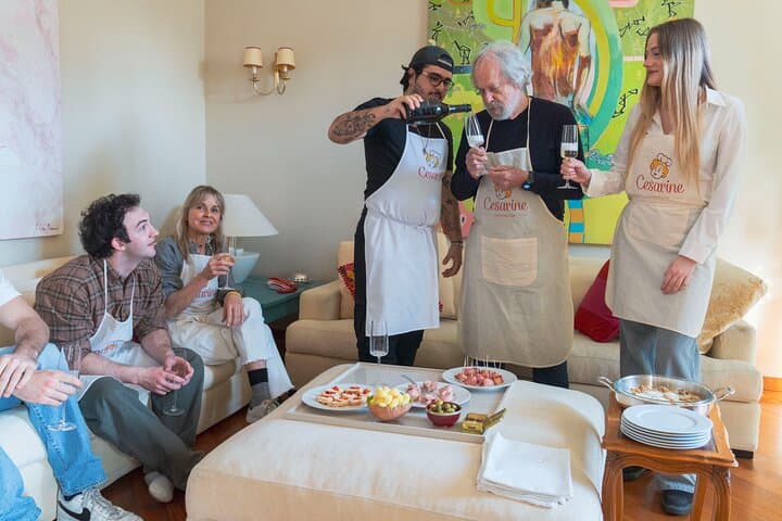 Small group Pasta and Tiramisù at Local Home in Cagliari