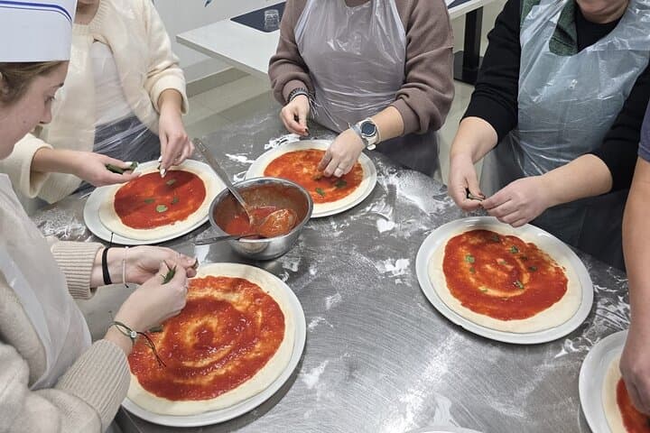Cooking Class Pizza Dough and San Marzano Sauce in Naples