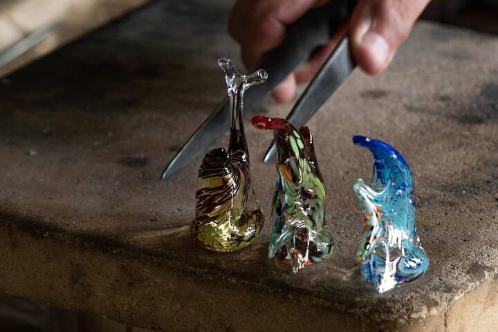 Murano Glass Blowing and Burano Tour from Venice