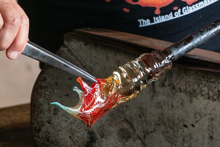 Murano Glass Blowing and Burano Tour from Venice