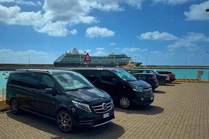Cruise port: transfer to Rome or FCO