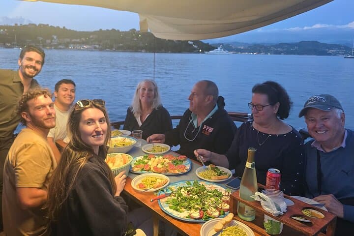 Tour of Apericena at Sunset and Dinner on Boat