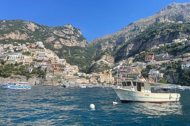 Sorrento Coast Boat Tour with Swimming Stops