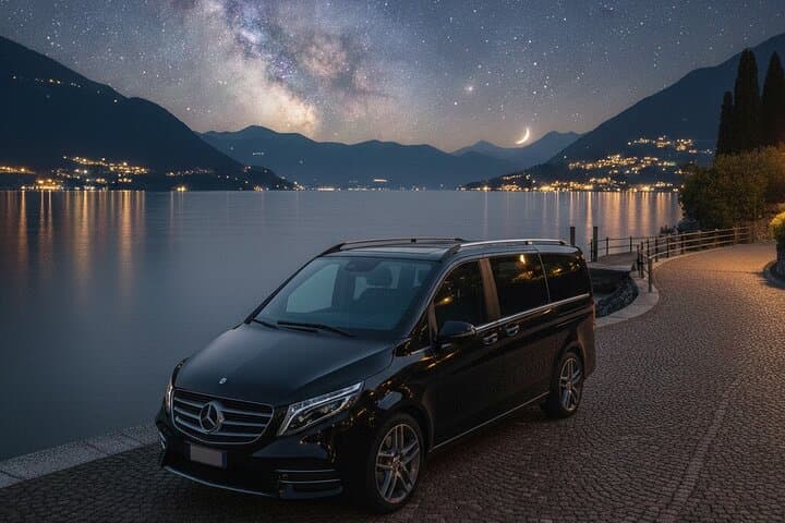 Private Airport Transfer from Milan Linate to Como night service