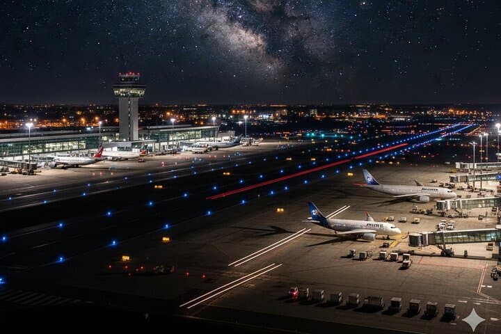 Private Airport Transfer from Milan Linate to Como night service