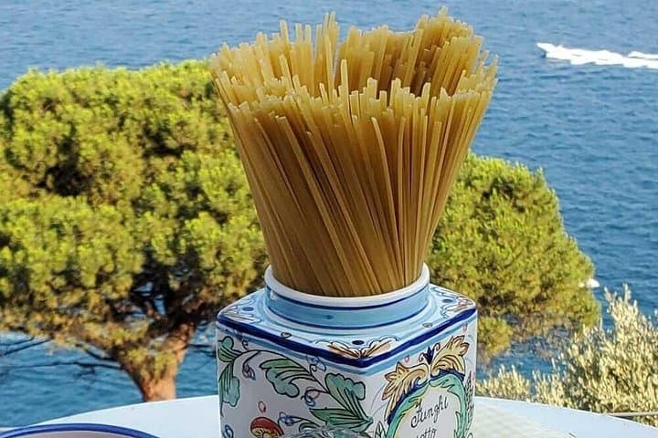 Praiano–HomeRestaurant : Cooking Class with Terra or Mare Amalfi Menu