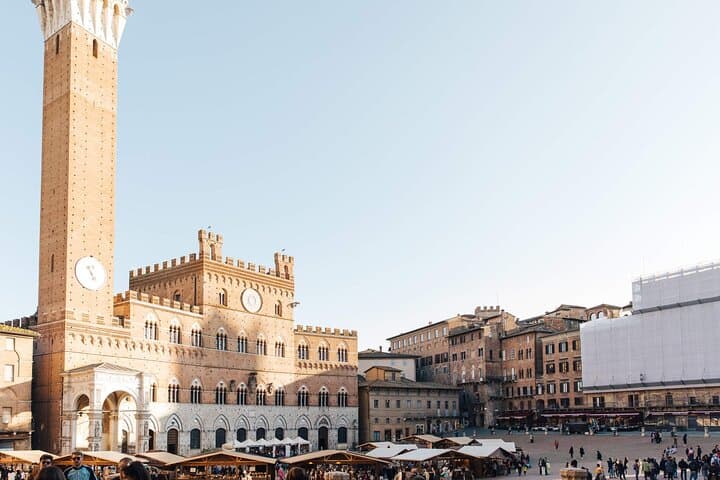 Stroll through Piazza del Campo, one of Europe’s most beautiful medieval squares