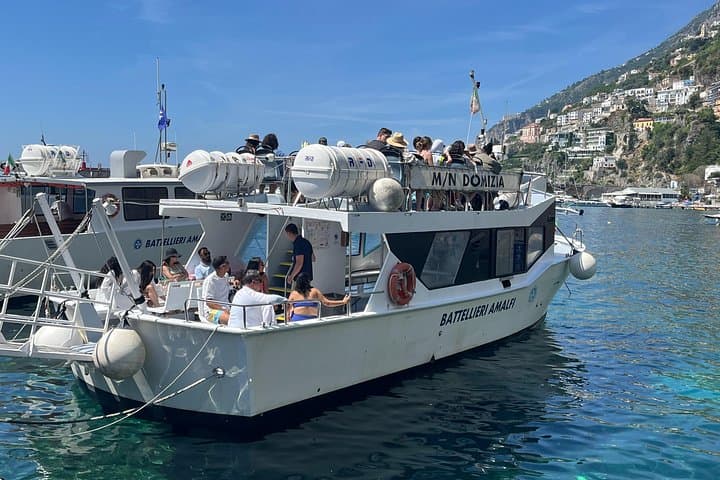 Amalfi Coast Adventure: Coastal Drive & Boat Cruise from Salerno