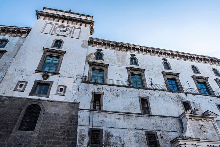 Palazzo Diomede Carafa: A superb example of Neapolitan Renaissance architecture on the Spaccanapoli artery.