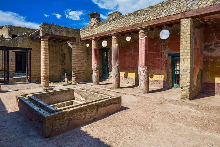 Herculaneum Private Guided Tour with round Trip private Transfer