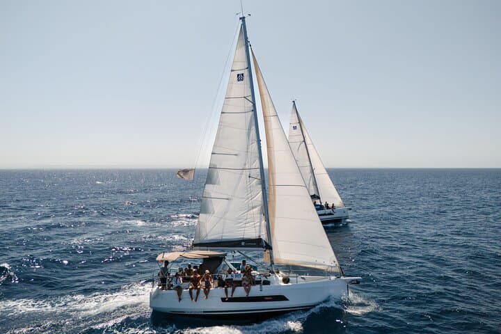 Egadi Sail Boat Tour to Favignana and Levanzo from Trapani