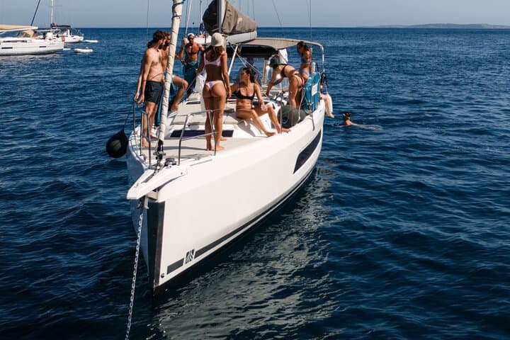 Egadi Sail Boat Tour to Favignana and Levanzo from Trapani