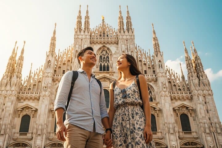 Milan Photoshoot with the Cathedral