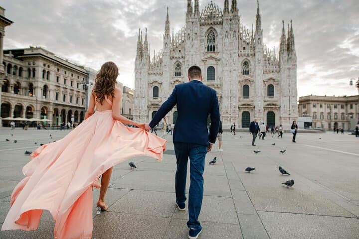 Milan Photoshoot with the Cathedral