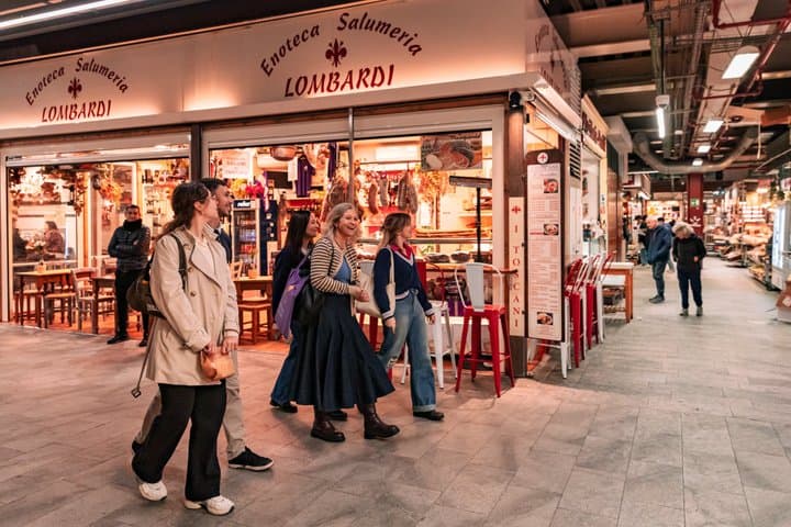 Florence Central Market Food & Wine Tour with Eating Europe