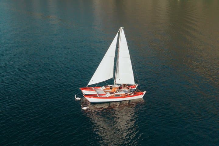 Shared Catamaran Tour on Lake Como with Aperitif