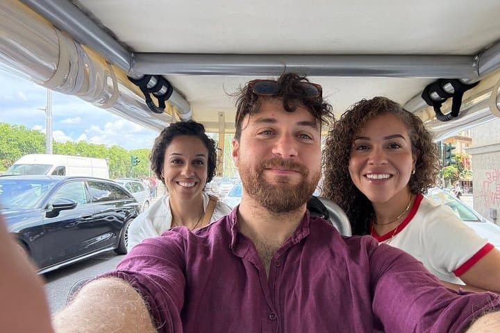 Rome: Golf Cart, Trevi Skip-the-Line, Gelato & Supplì