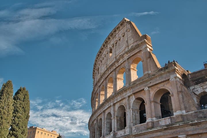 Semi Private Roman Golf Cart Tour Plus Colosseum ticket