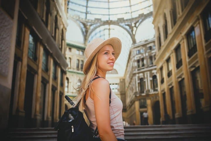 Naples Private Photoshoot in Historic Center and Waterfront