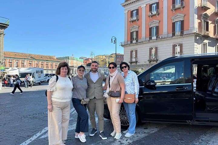 From Naples & Salerno: Tour of Amalfi Coast Sorrento, Pompeii