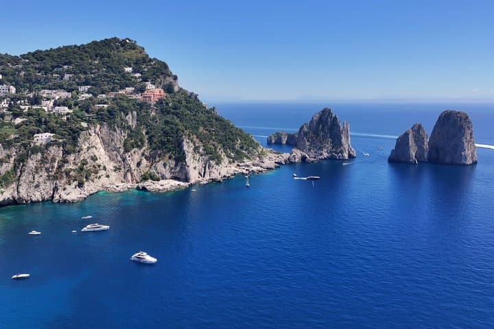 Italy Azure&Amalfi Coast, Blue Grotto, Pompeii 4-Day Private Tour
