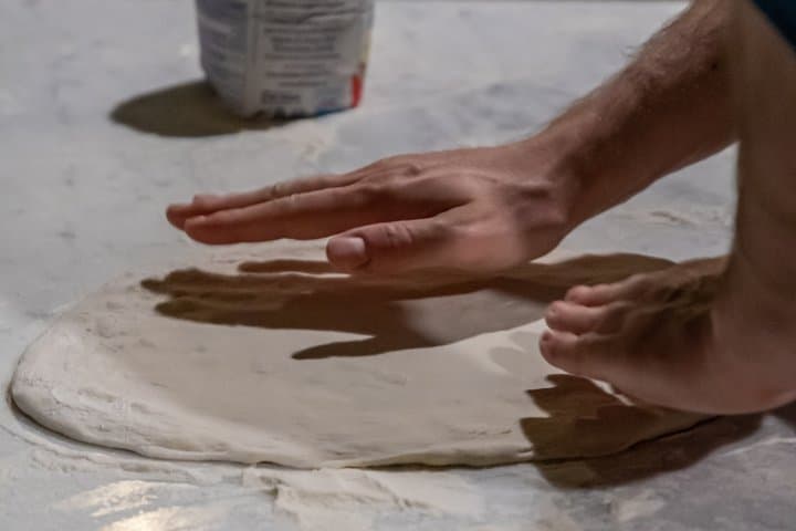 Pizza Workshop in a Sorrento Garden Hands on Experience