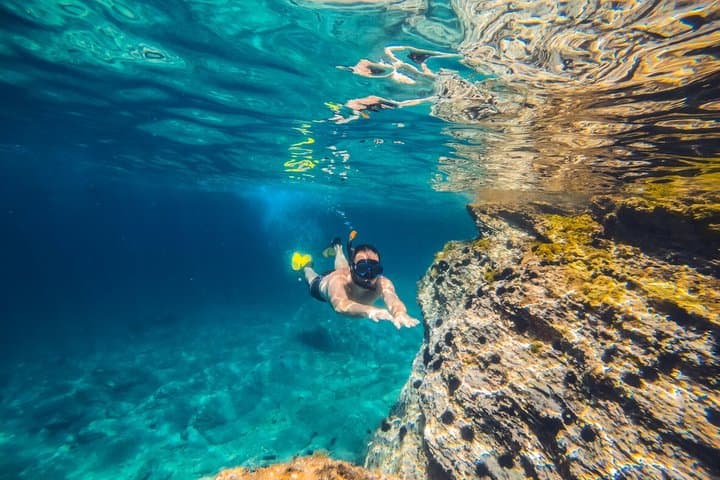 Happy Sunset and Snorkel from Positano - Small Group Tour