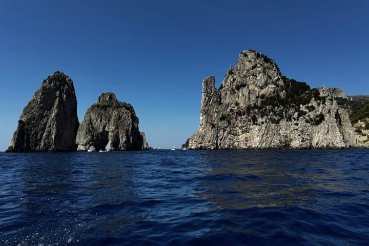 Capri and Anacapri: Boat Tour, Minibus, Chair Lift and Lunch