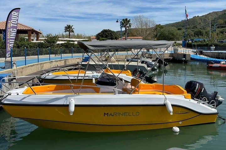 Tropea: Rental New Boat 2025. 4 hours of pure fun - 7 seats