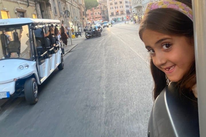 Private Rome Golf Cart Tour with Highlights and Hidden Gems