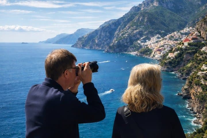 Positano, Amalfi & Ravello Full Day Tour with Boat Option