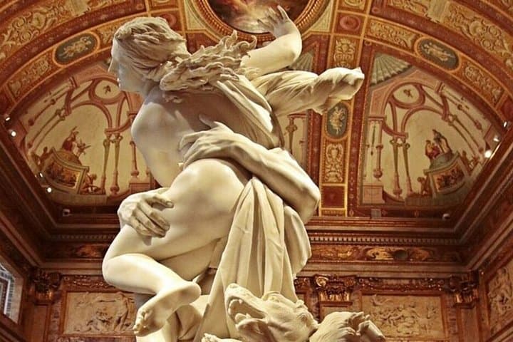 Rome: Borghese Gallery Entry Ticket with Audio Guide App