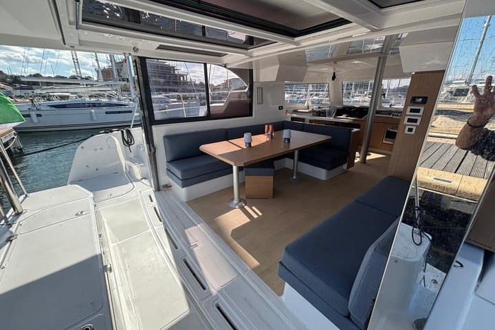 Olbia Catamaran Tour for Dolphin Research and Tavolara Marine Park