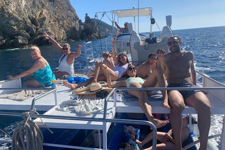Ponza Island Day Trip from Rome with Boat Tour Swimming and Lunch