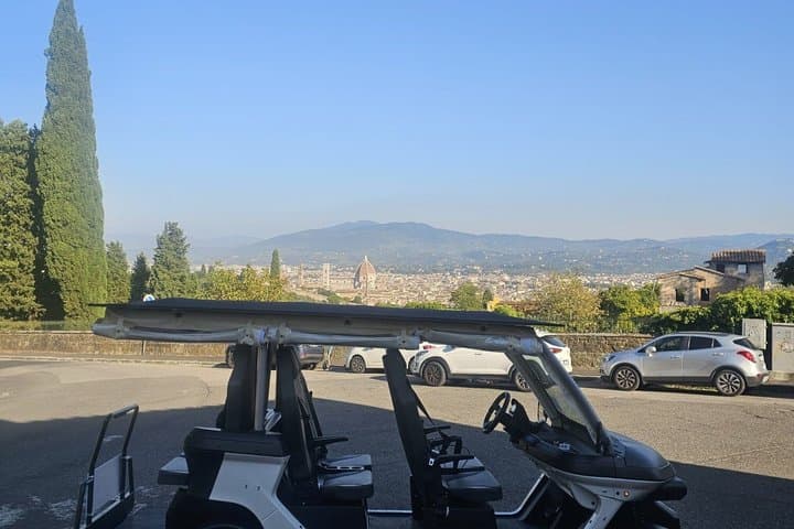 Golf Cart Tour of Florence Michelangelo & Panoramic Hills